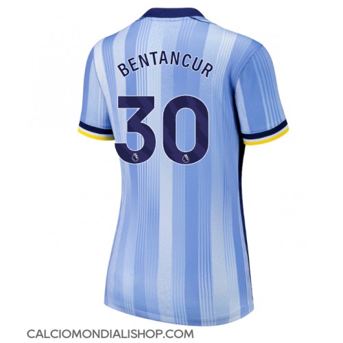 Maglie da calcio Tottenham Hotspur Rodrigo Bentancur #30 Seconda Maglia Femminile 2024-25 Manica Corta